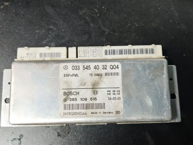 bontott MERCEDES-BENZ E-CLASS Menetstabilizátor Elektronika