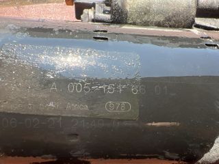 bontott MERCEDES-BENZ E-CLASS Önindító