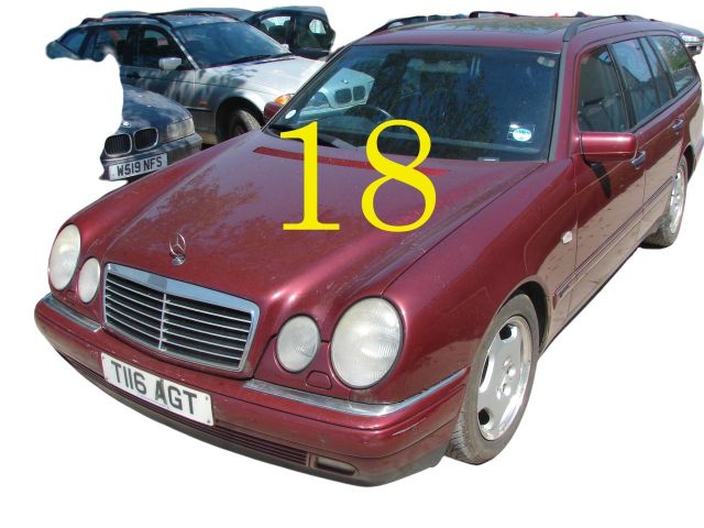 bontott MERCEDES-BENZ E-CLASS Klímahűtő Ventilátor