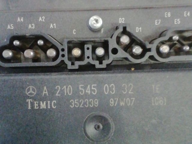 bontott MERCEDES-BENZ E-CLASS Klíma Relé