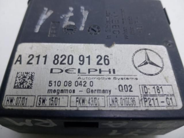 bontott MERCEDES-BENZ E-CLASS Elektronika (Magában)