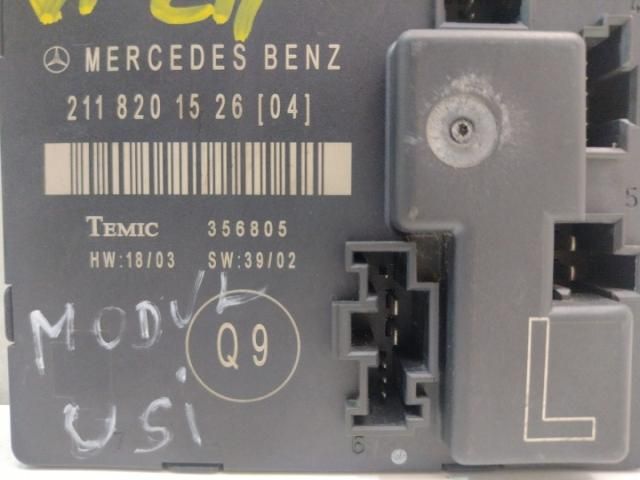 bontott MERCEDES-BENZ E-CLASS Elektronika (Magában)