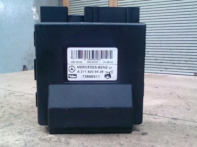 bontott MERCEDES-BENZ E-CLASS Elektronika (Magában)