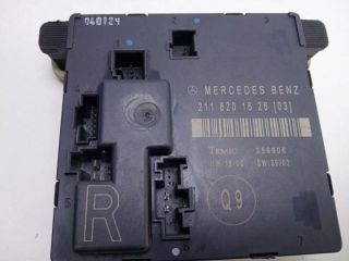 bontott MERCEDES-BENZ E-CLASS Elektronika (Magában)