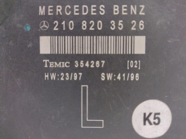 bontott MERCEDES-BENZ E-CLASS Elektronika (Magában)