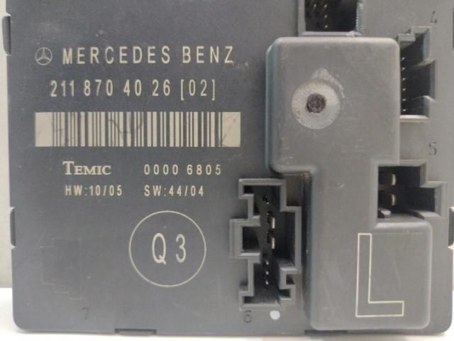 bontott MERCEDES-BENZ E-CLASS Elektronika (Magában)