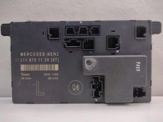 bontott MERCEDES-BENZ E-CLASS Elektronika (Magában)