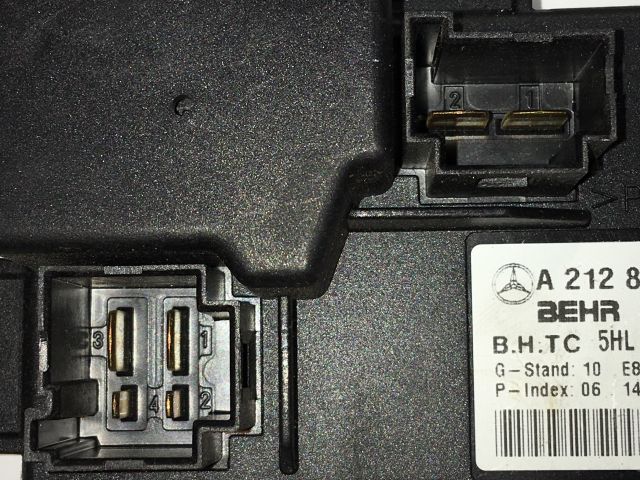 bontott MERCEDES-BENZ E-CLASS Előtét Ellenállás Fűtőmotor