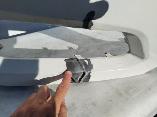 bontott MERCEDES-BENZ E-CLASS Első Lökhárító (Üresen)