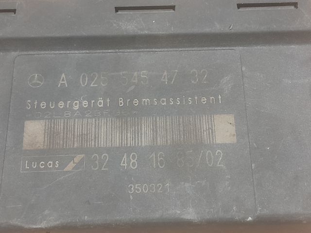 bontott MERCEDES-BENZ E-CLASS Fékasszisztens Elektronika