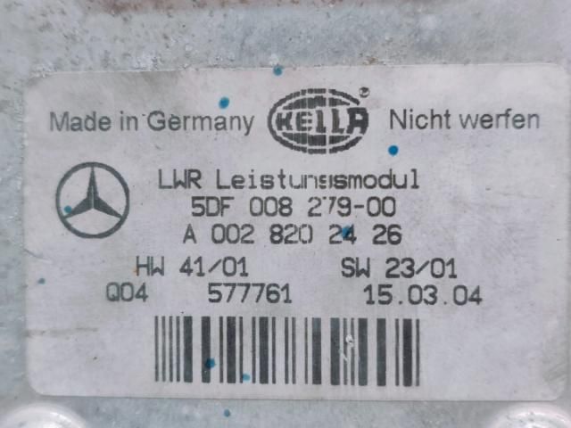 bontott MERCEDES-BENZ E-CLASS Fényszóró Elektronika