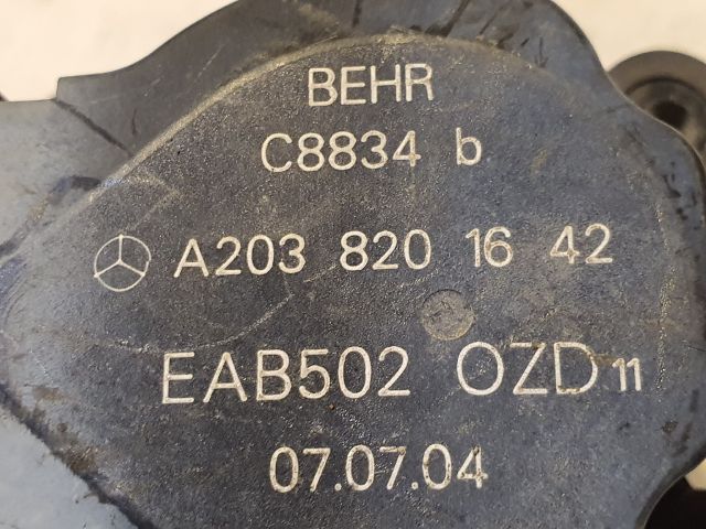 bontott MERCEDES-BENZ E-CLASS Fűtés Állító Motor