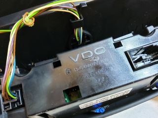 bontott MERCEDES-BENZ E-CLASS Fűtéskapcsoló (digit klímás)