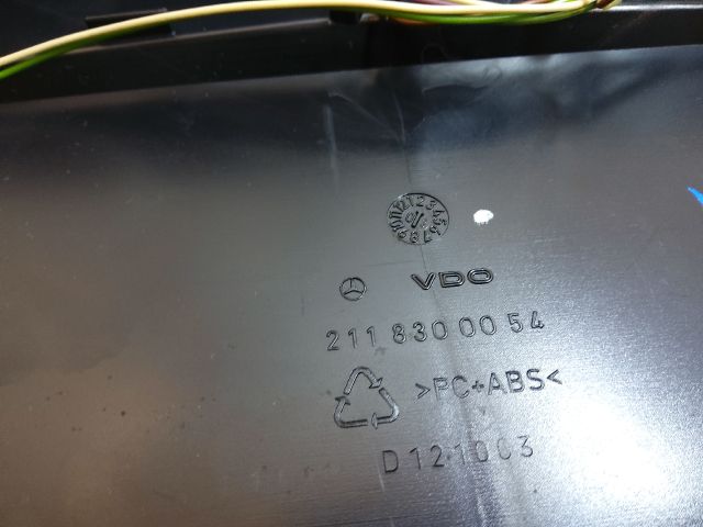 bontott MERCEDES-BENZ E-CLASS Fűtéskapcsoló (digit klímás)