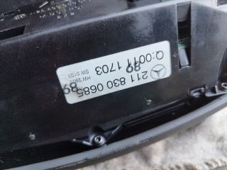 bontott MERCEDES-BENZ E-CLASS Fűtéskapcsoló (digit klímás)