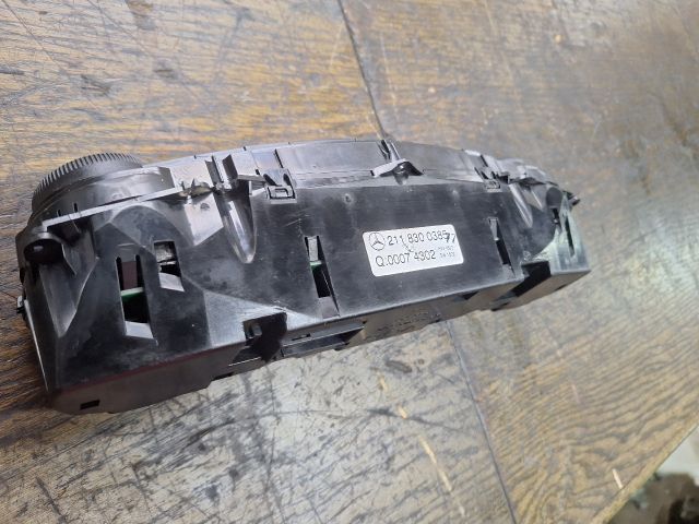 bontott MERCEDES-BENZ E-CLASS Fűtéskapcsoló (digit klímás)