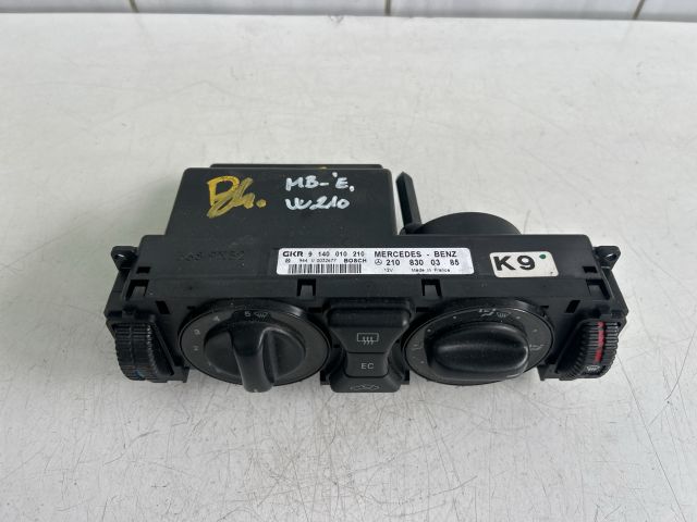 bontott MERCEDES-BENZ E-CLASS Fűtéskapcsoló (manuális klímás)