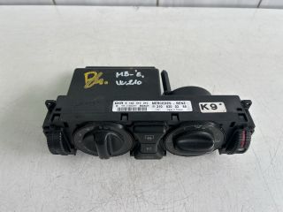 bontott MERCEDES-BENZ E-CLASS Fűtéskapcsoló (manuális klímás)