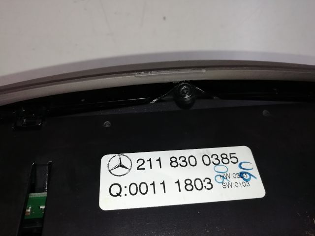 bontott MERCEDES-BENZ E-CLASS Fűtéskapcsoló (manuális klímás)