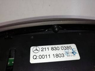 bontott MERCEDES-BENZ E-CLASS Fűtéskapcsoló (manuális klímás)