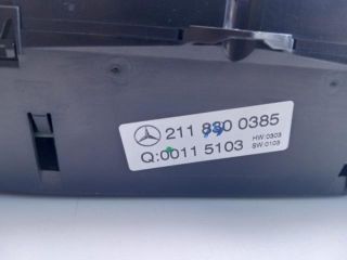 bontott MERCEDES-BENZ E-CLASS Fűtéskapcsoló (manuális klímás)