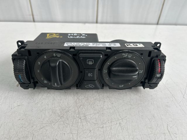 bontott MERCEDES-BENZ E-CLASS Fűtéskapcsoló (manuális klímás)