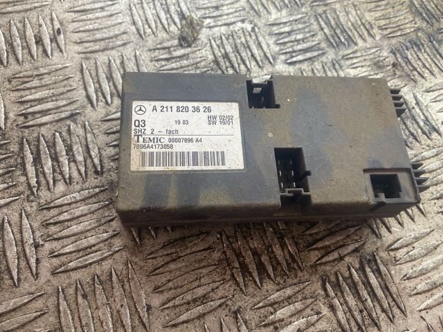 bontott MERCEDES-BENZ E-CLASS Fűtéskapcsoló