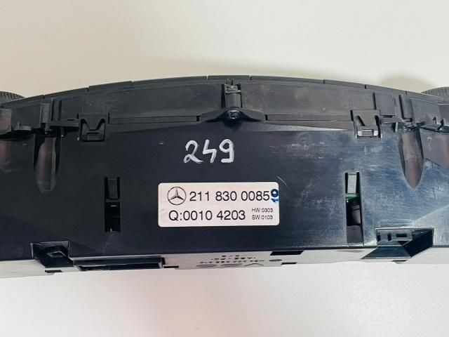 bontott MERCEDES-BENZ E-CLASS Fűtéskapcsoló