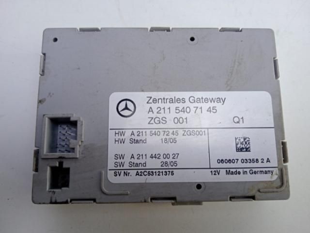 bontott MERCEDES-BENZ E-CLASS Gateway Elektronika