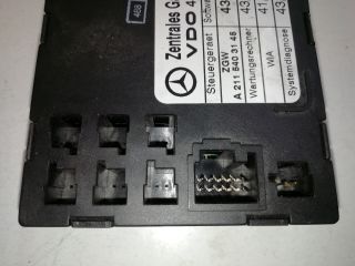 bontott MERCEDES-BENZ E-CLASS Gateway Elektronika