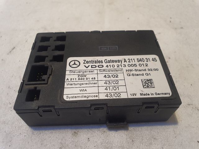 bontott MERCEDES-BENZ E-CLASS Gateway Elektronika