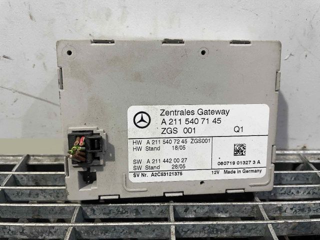 bontott MERCEDES-BENZ E-CLASS Gateway Elektronika