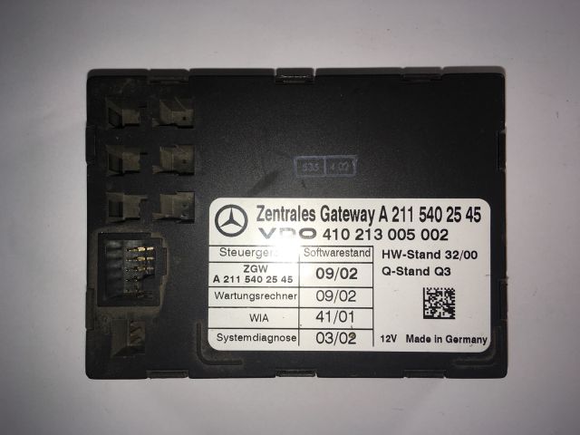 bontott MERCEDES-BENZ E-CLASS Gateway Elektronika