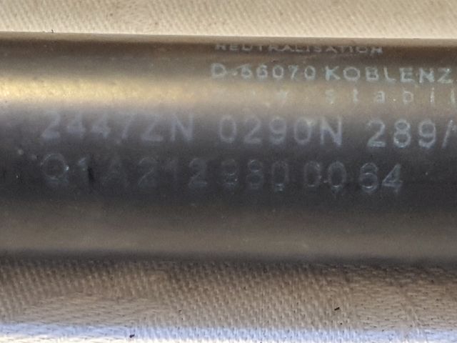 bontott MERCEDES-BENZ E-CLASS Gázrugós Kitámasztó Teleszkóp Motorháztető