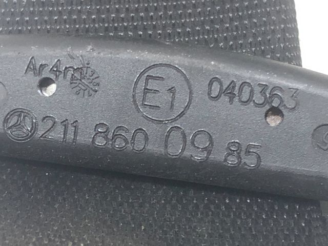 bontott MERCEDES-BENZ E-CLASS Hátsó középső Biztonsági Öv