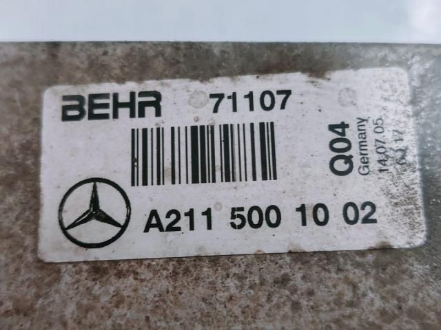 bontott MERCEDES-BENZ E-CLASS Intercooler