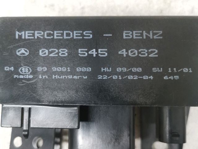 bontott MERCEDES-BENZ E-CLASS Izzító Relé