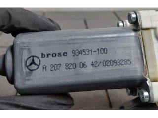 bontott MERCEDES-BENZ E-CLASS Jobb első Ablakemelő Motor