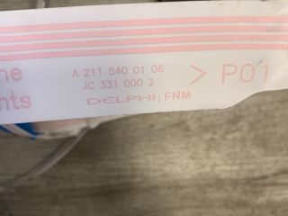 bontott MERCEDES-BENZ E-CLASS Jobb első Ajtó Kábelköteg