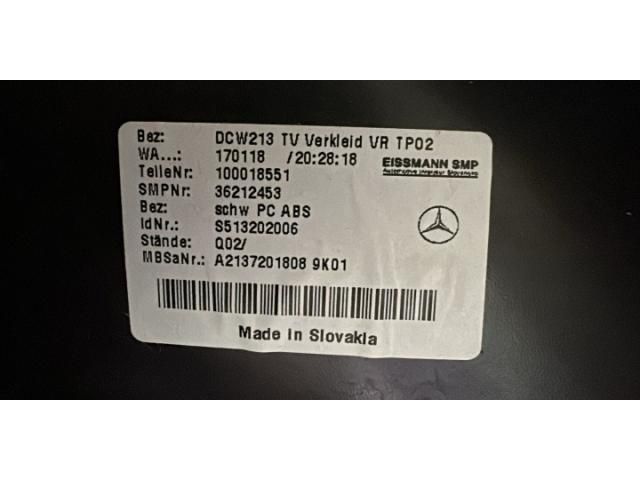 bontott MERCEDES-BENZ E-CLASS Jobb első Ajtó Kárpit