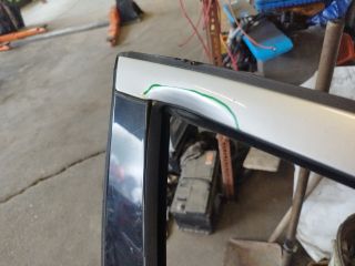 bontott MERCEDES-BENZ E-CLASS Jobb első Ajtó (Üres lemez)