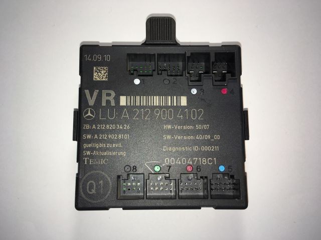 bontott MERCEDES-BENZ E-CLASS Jobb első Ajtó Vezérlőegység