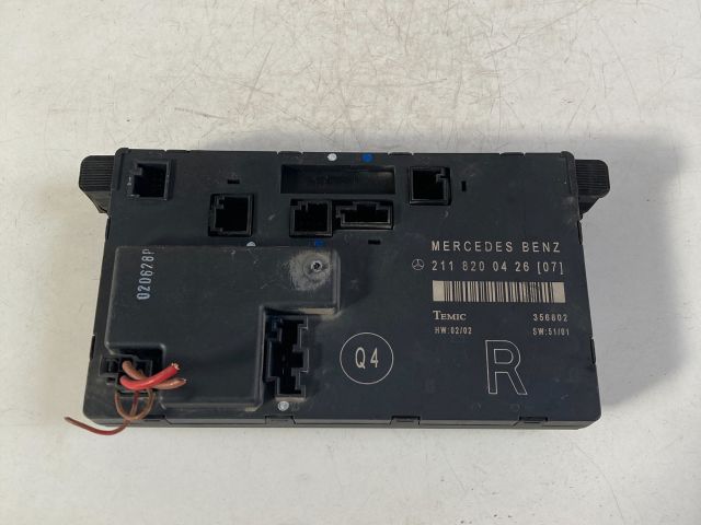 bontott MERCEDES-BENZ E-CLASS Jobb első Ajtó Vezérlőegység