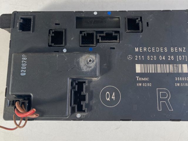 bontott MERCEDES-BENZ E-CLASS Jobb első Ajtó Vezérlőegység