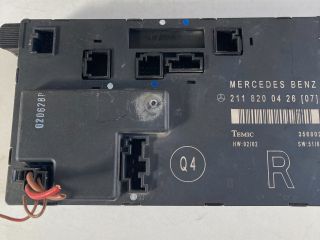 bontott MERCEDES-BENZ E-CLASS Jobb első Ajtó Vezérlőegység