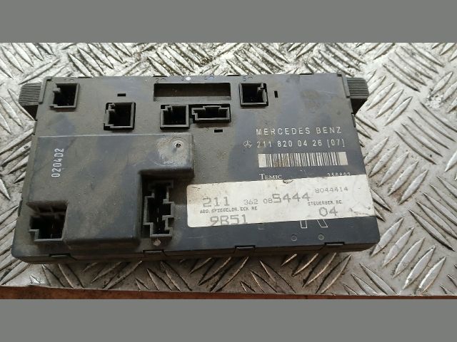 bontott MERCEDES-BENZ E-CLASS Jobb első Ajtó Vezérlőegység