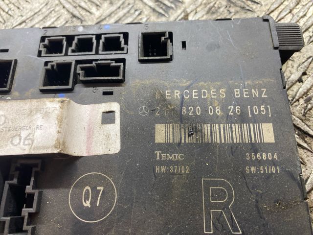 bontott MERCEDES-BENZ E-CLASS Jobb első Ajtó Vezérlőegység