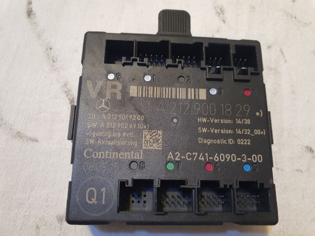 bontott MERCEDES-BENZ E-CLASS Jobb első Ajtó Vezérlőegység