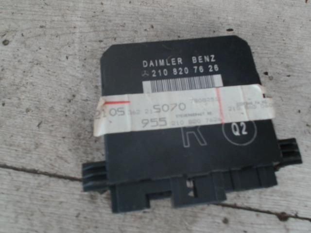 bontott MERCEDES-BENZ E-CLASS Jobb első Ajtó Vezérlőegység