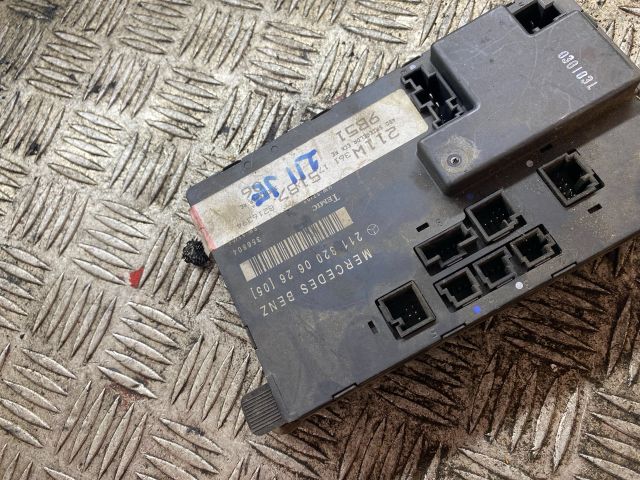 bontott MERCEDES-BENZ E-CLASS Jobb első Ajtó Vezérlőegység